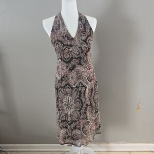 Ann Taylor Brown Y2K Dress